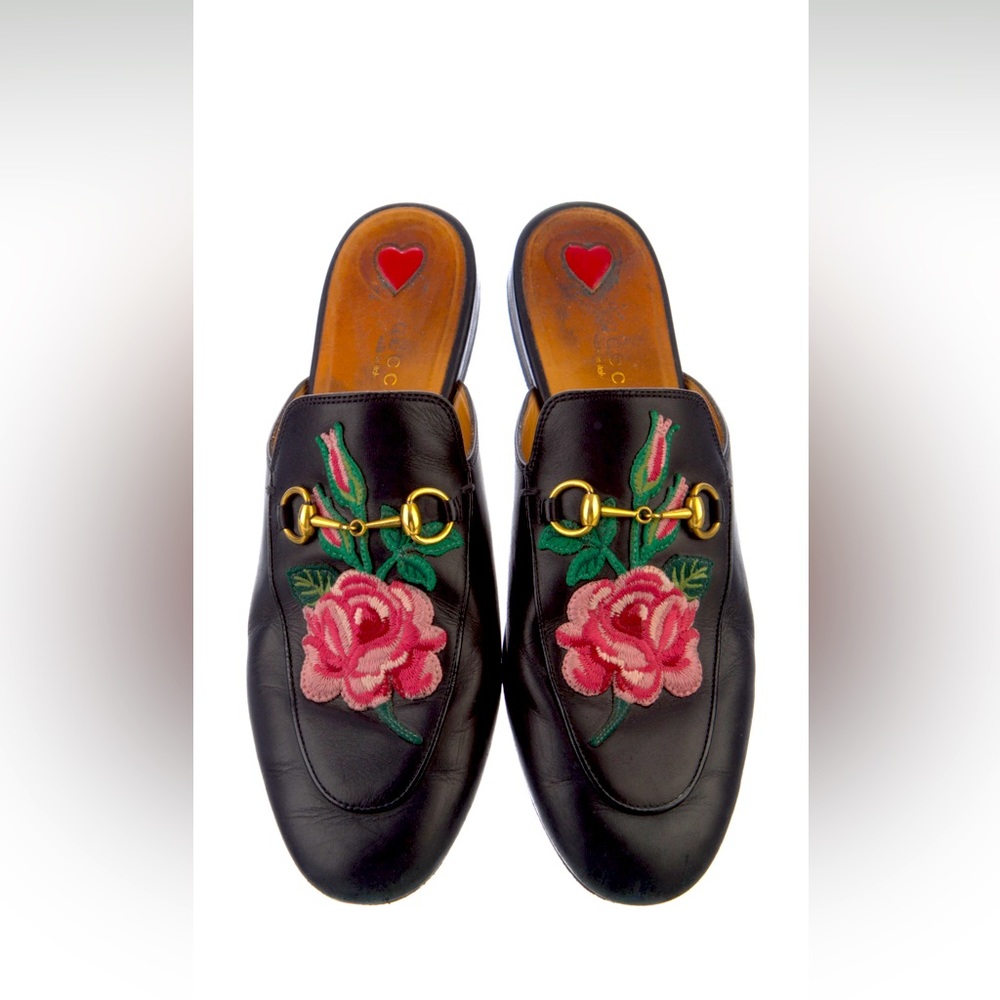 Gucci leather loafers